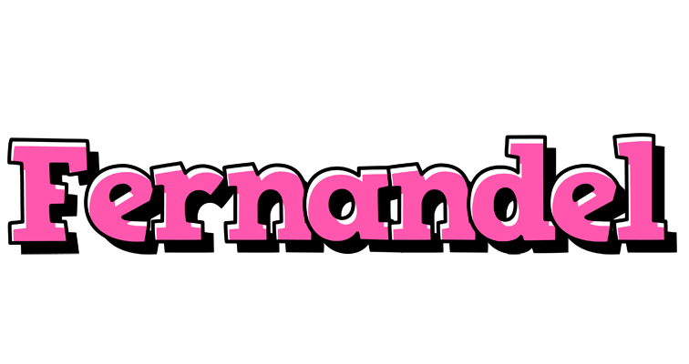 Fernandel girlish logo