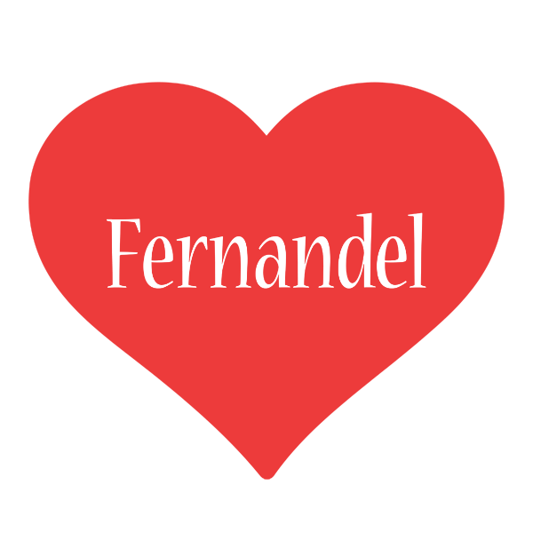Fernandel love logo