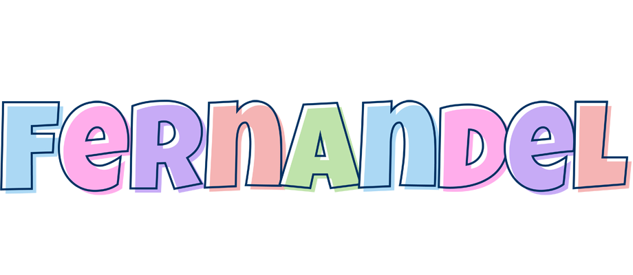 Fernandel pastel logo