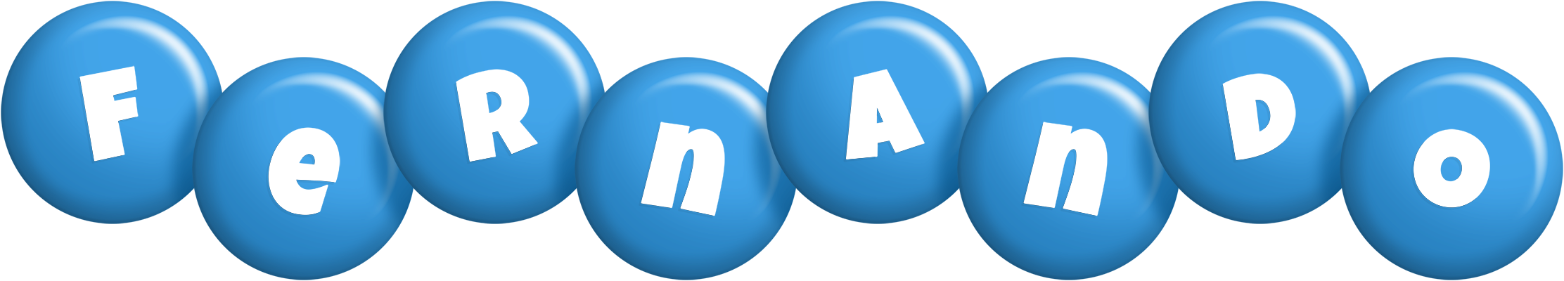 Fernando candy-blue logo