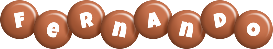 Fernando candy-brown logo