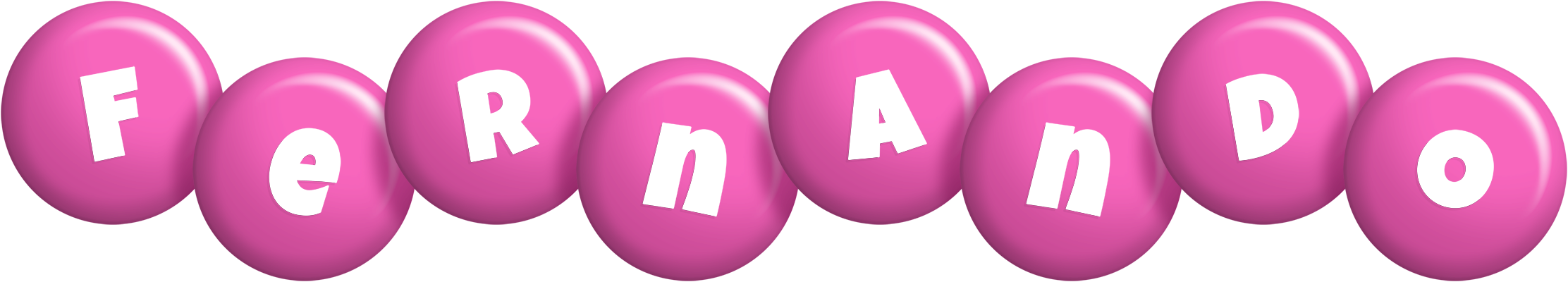 Fernando candy-pink logo