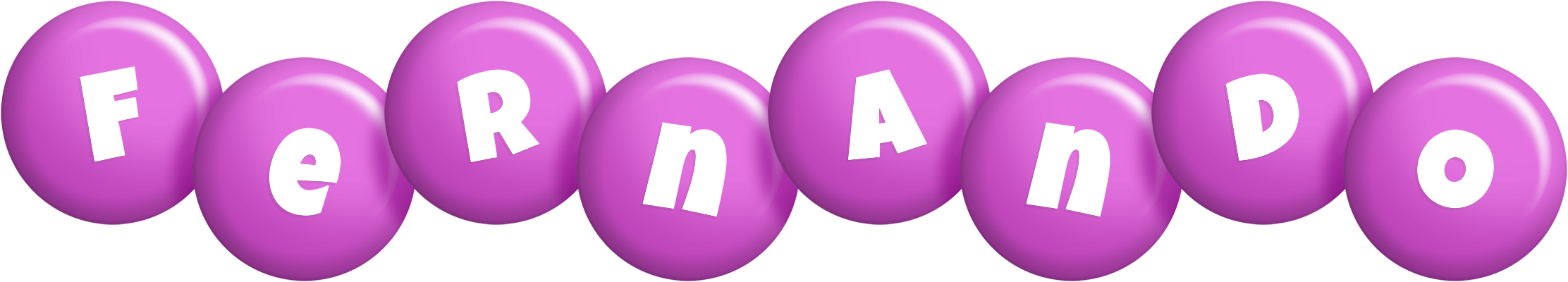 Fernando candy-purple logo