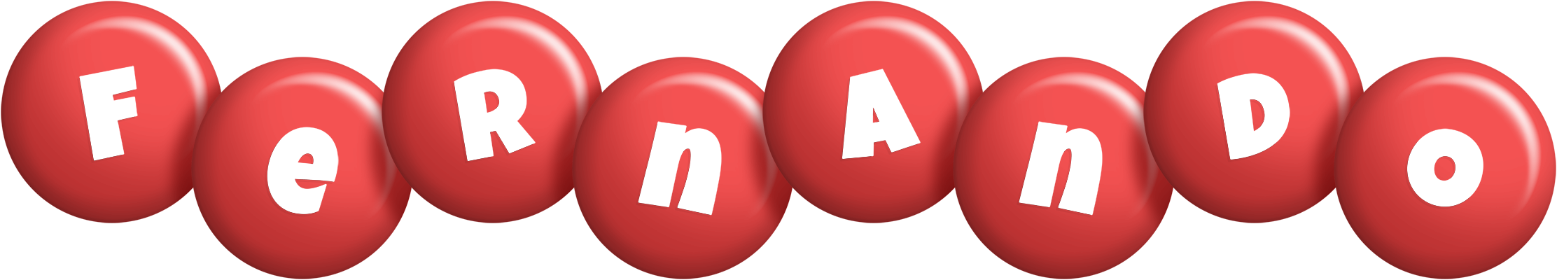 Fernando candy-red logo