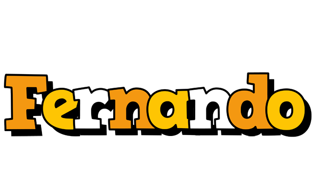 Fernando cartoon logo