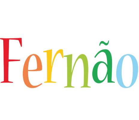 Fernão birthday logo
