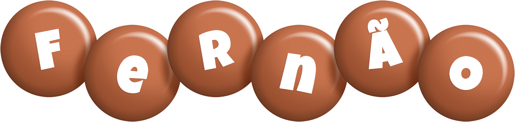 Fernão candy-brown logo