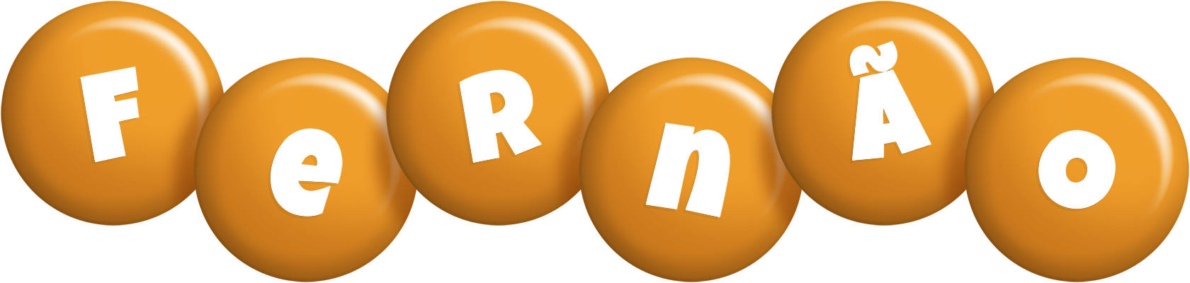 Fernão candy-orange logo