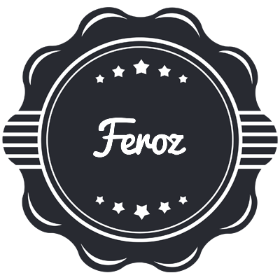Feroz badge logo