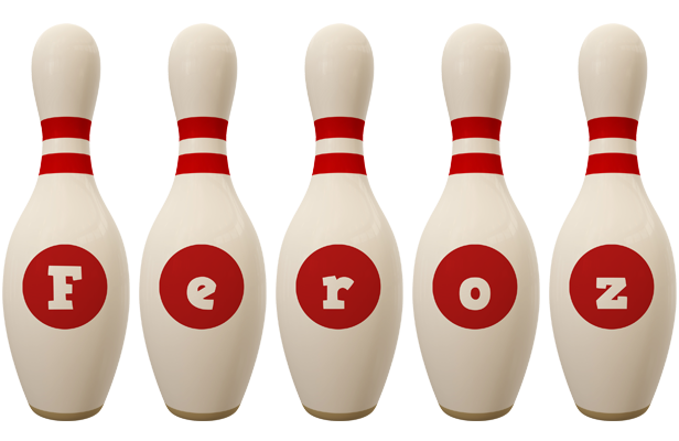 Feroz bowling-pin logo