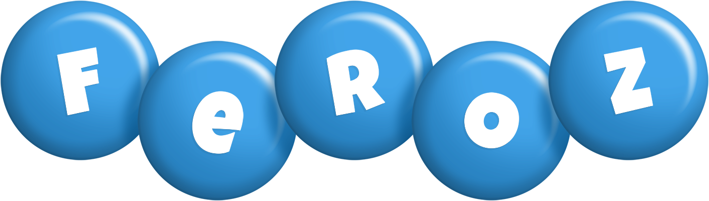 Feroz candy-blue logo
