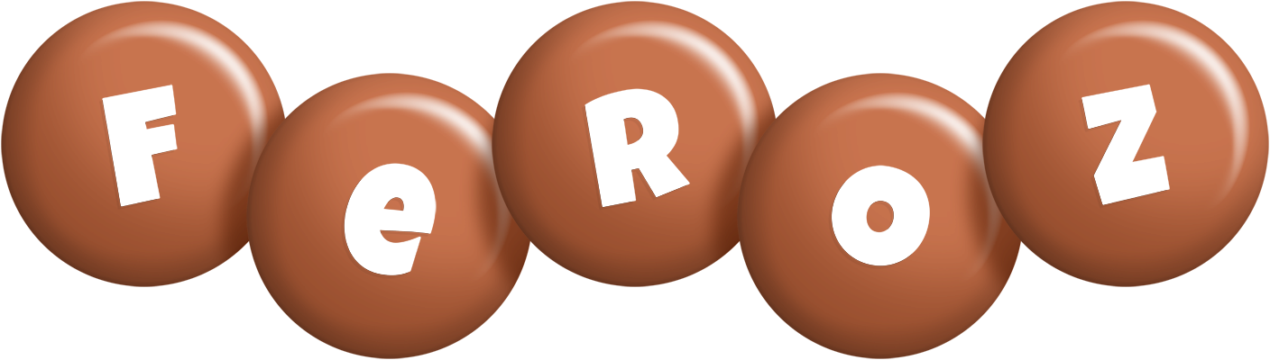 Feroz candy-brown logo