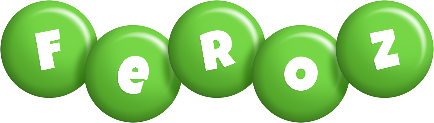 Feroz candy-green logo