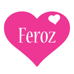 Feroz love-heart logo