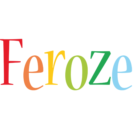 Feroze birthday logo