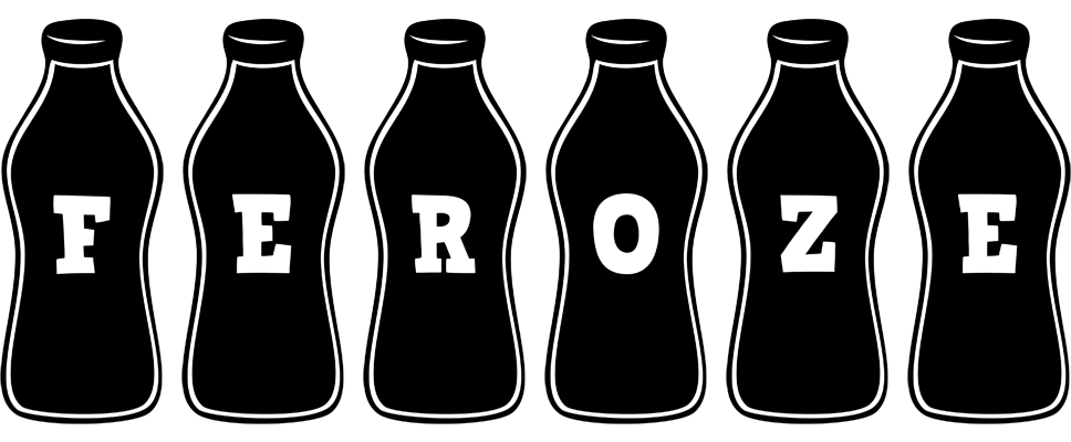 Feroze bottle logo