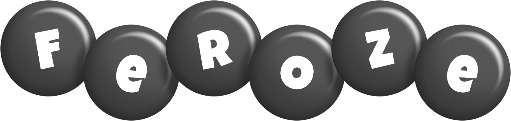 Feroze candy-black logo