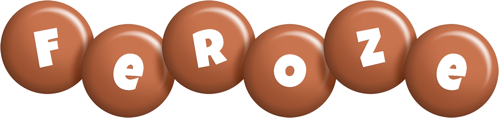 Feroze candy-brown logo