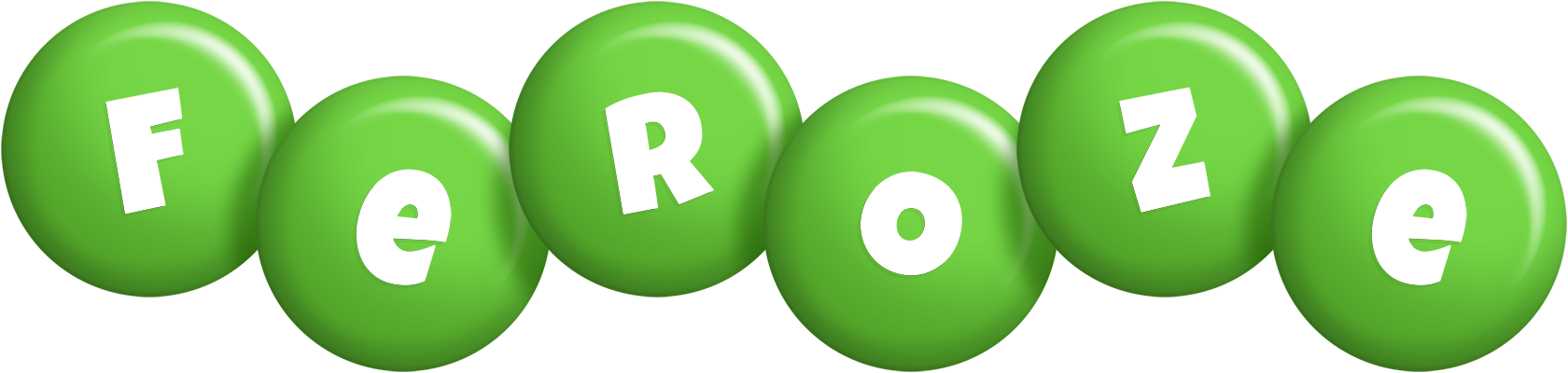 Feroze candy-green logo