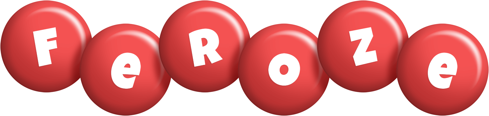 Feroze candy-red logo