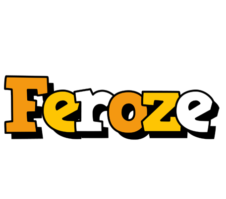 Feroze cartoon logo