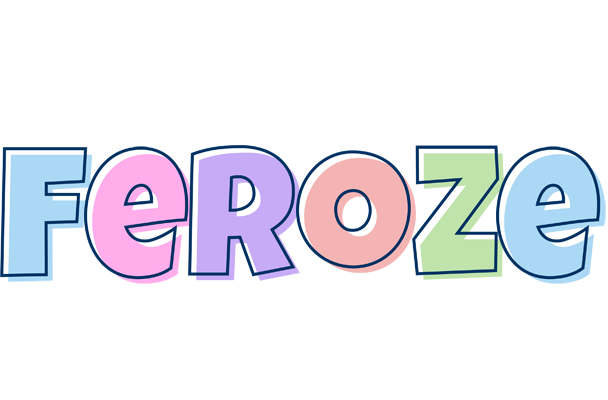 Feroze pastel logo