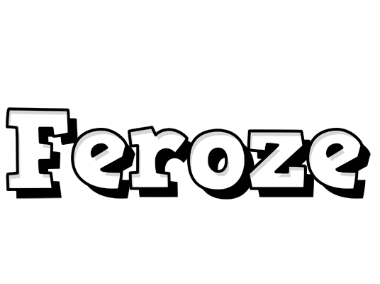 Feroze snowing logo