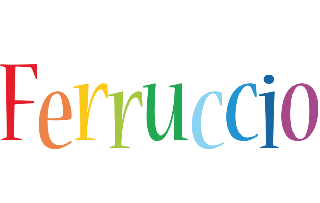 Ferruccio birthday logo