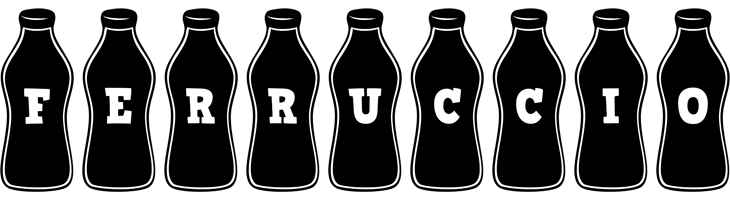 Ferruccio bottle logo