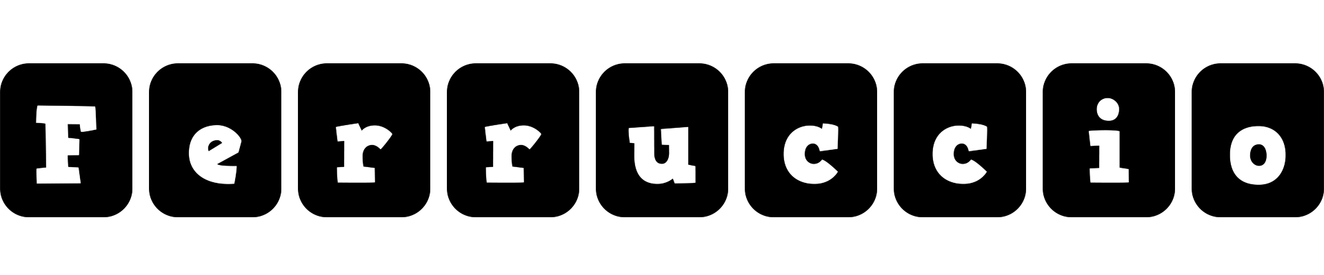 Ferruccio box logo