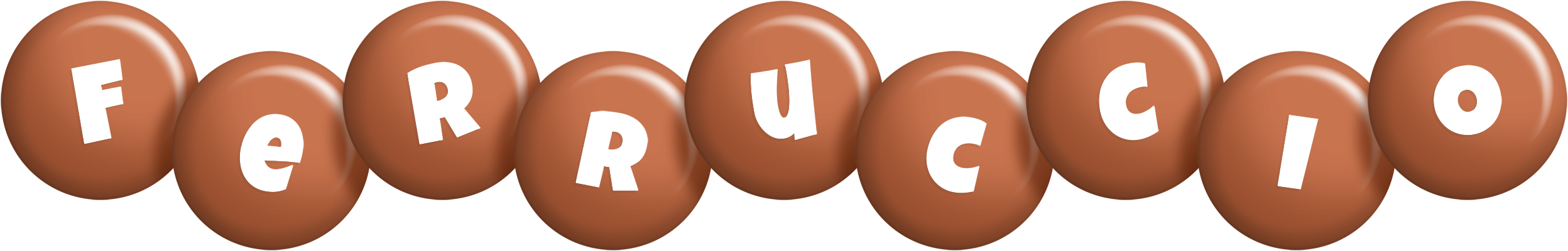 Ferruccio candy-brown logo