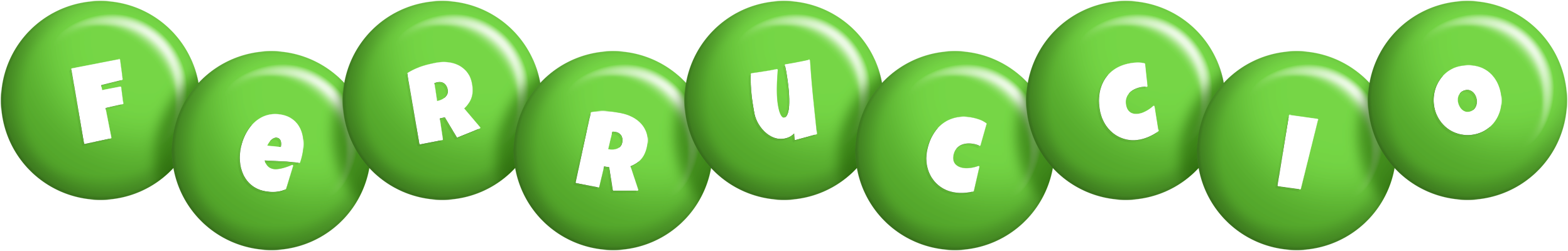 Ferruccio candy-green logo