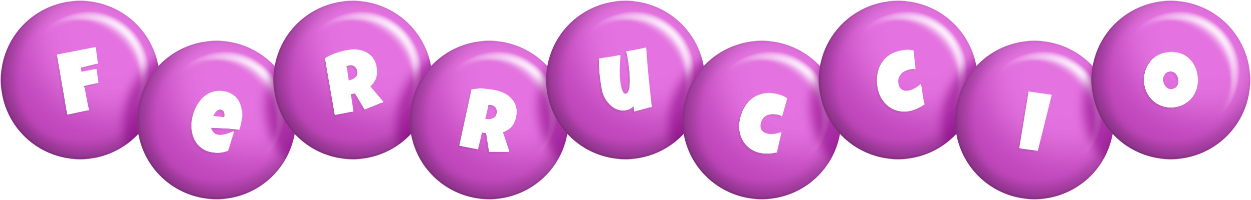 Ferruccio candy-purple logo