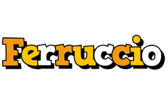 Ferruccio cartoon logo