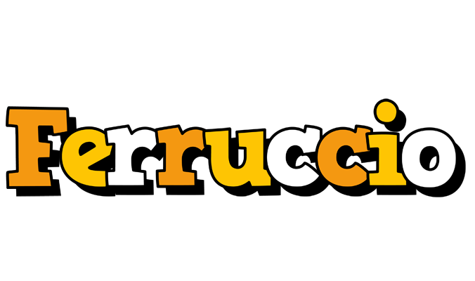 Ferruccio cartoon logo