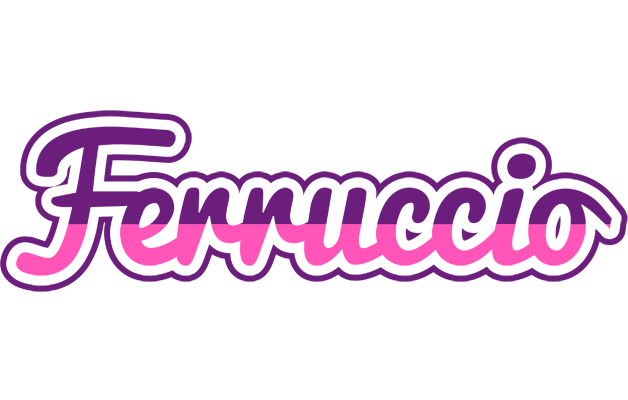 Ferruccio cheerful logo