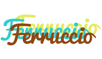 Ferruccio cupcake logo