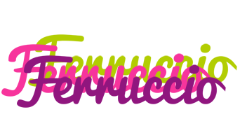 Ferruccio flowers logo