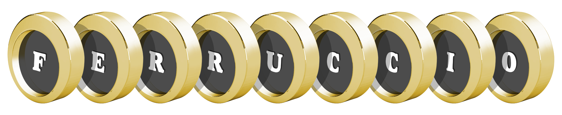 Ferruccio gold logo