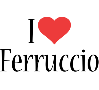 Ferruccio i-love logo