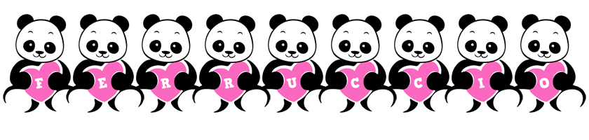 Ferruccio love-panda logo