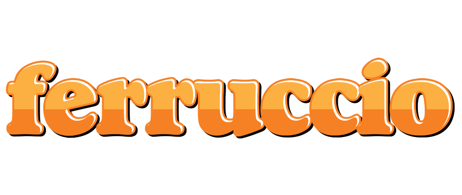 Ferruccio orange logo