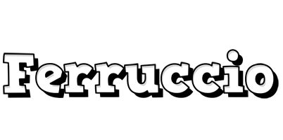 Ferruccio snowing logo
