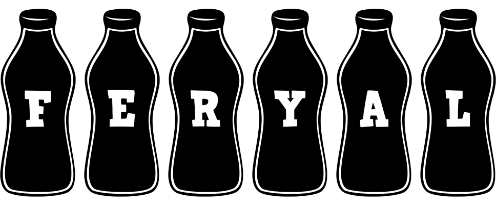 Feryal bottle logo