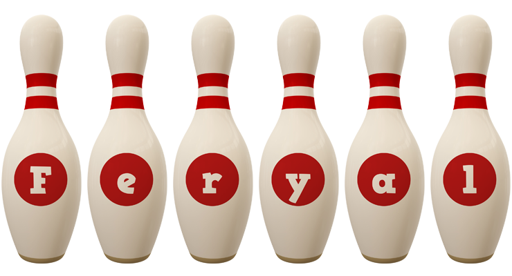 Feryal bowling-pin logo