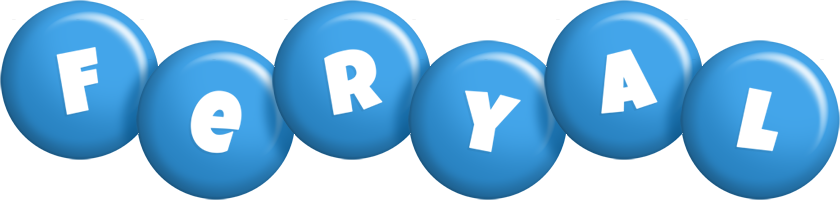 Feryal candy-blue logo