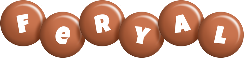 Feryal candy-brown logo