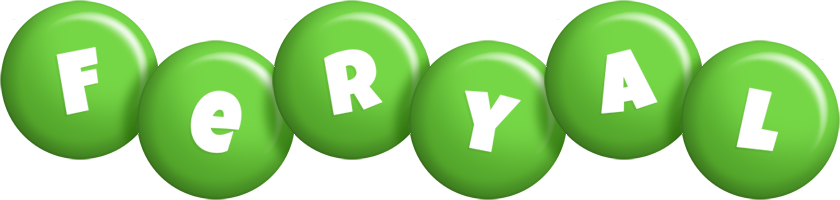 Feryal candy-green logo