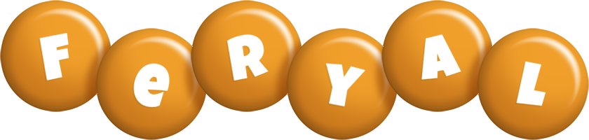 Feryal candy-orange logo