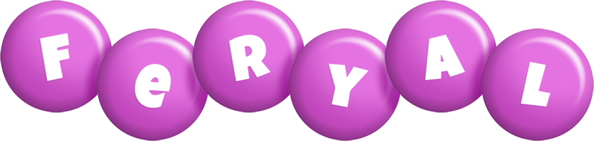 Feryal candy-purple logo